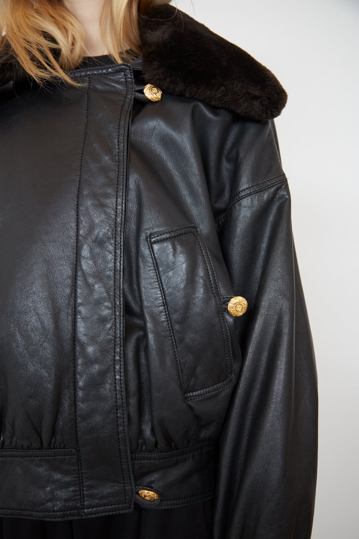 Loewe leather jacket