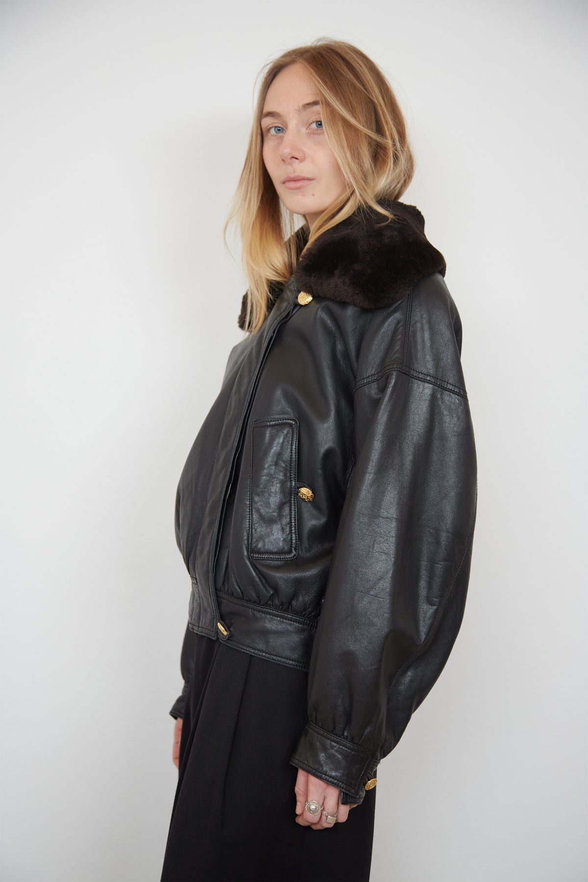 Loewe leather jacket