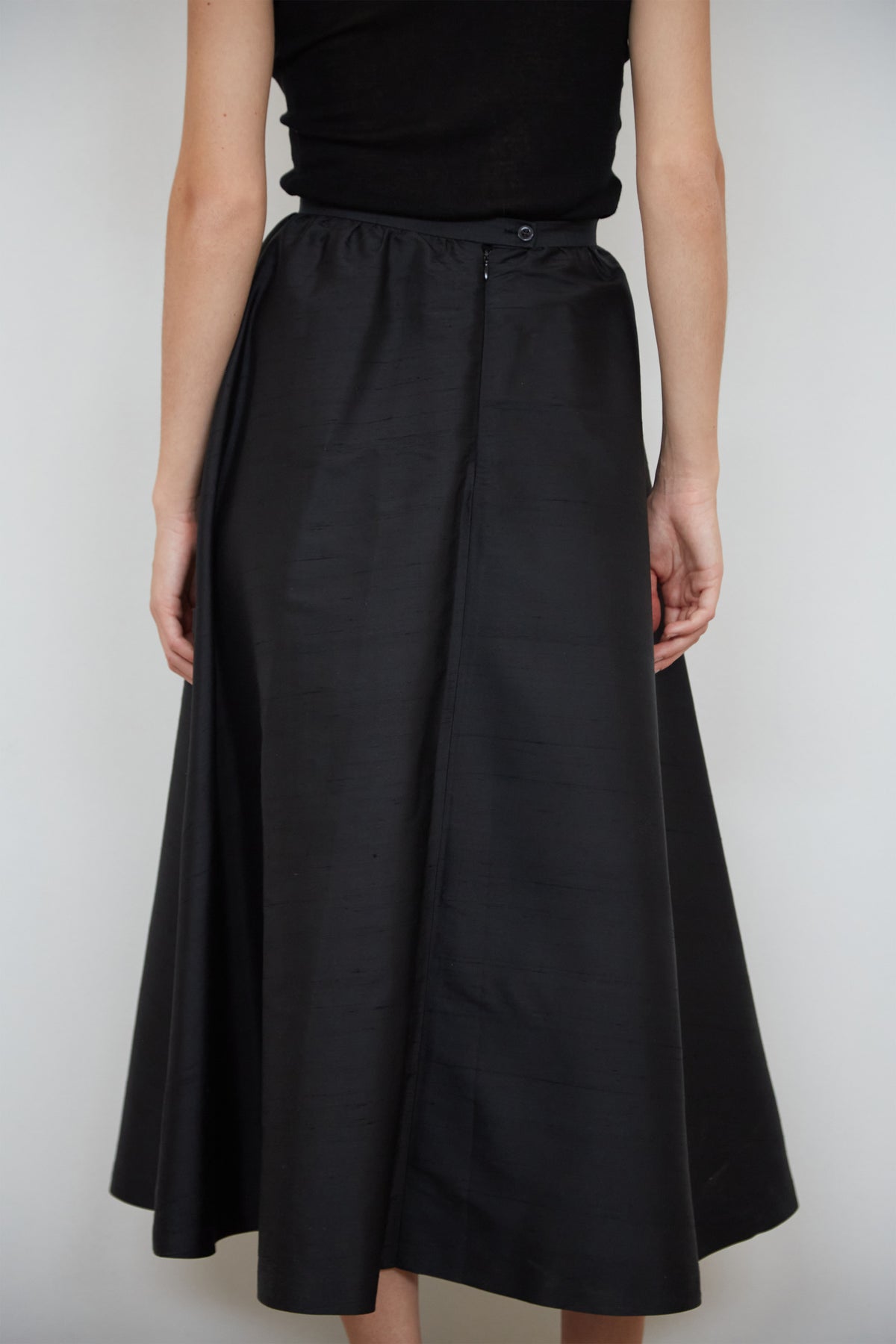 Vintage silk skirt