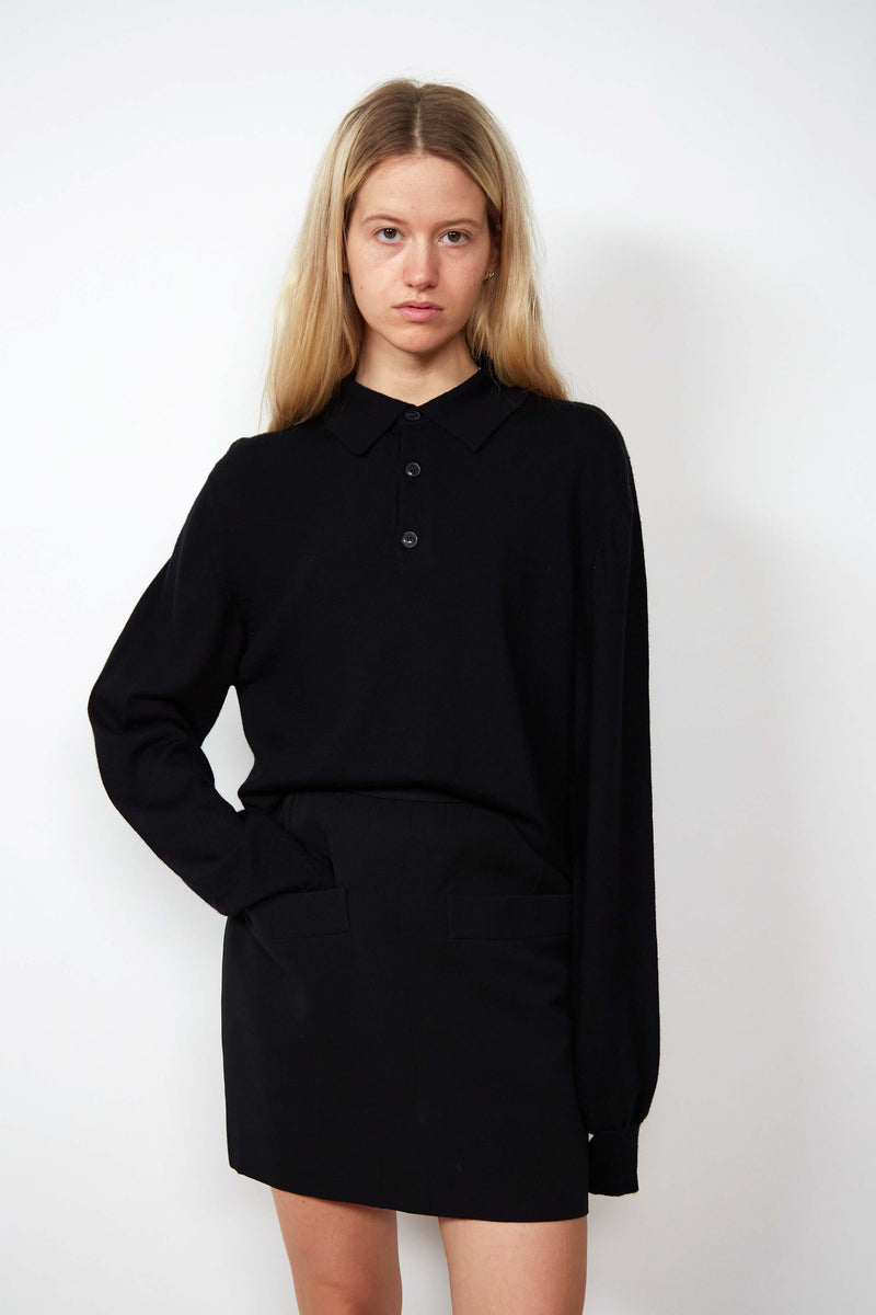 Courreges polo knit